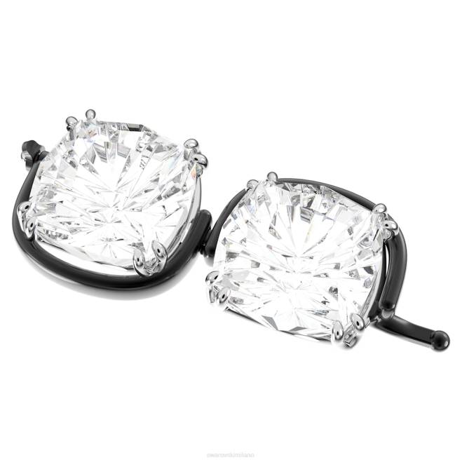 Swarovski DV4B1109 gioielleria taglio cuscino, bianco, finitura metallo misto estensore Harmonia