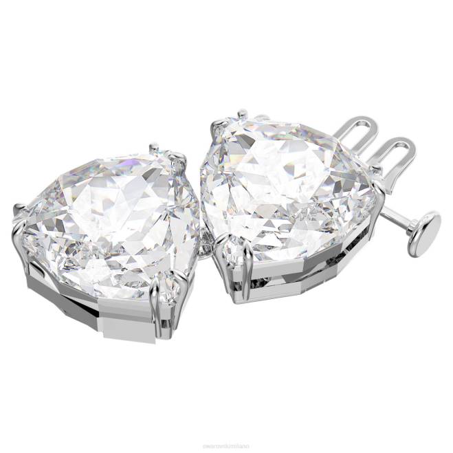 Swarovski DV4B1113 gioielleria taglio trilliant, bianco, placcato rodio estensore millenario
