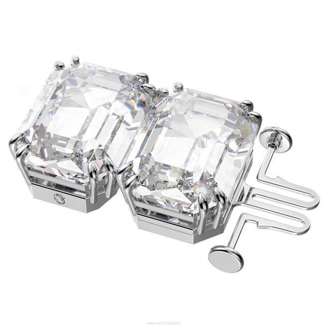 Swarovski DV4B1119 gioielleria taglio ottagonale, bianco, placcato rodio estensore millenario