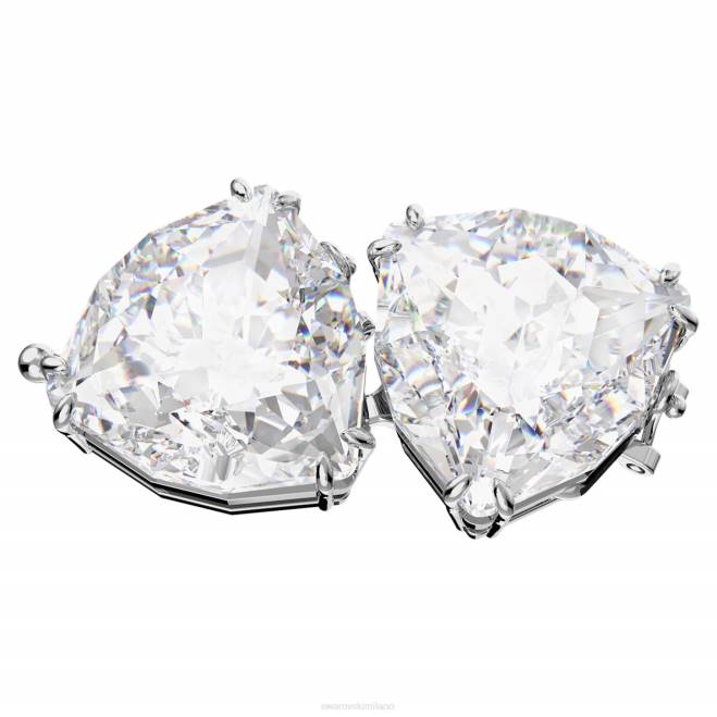 Swarovski DV4B1121 gioielleria taglio trilliant, bianco, placcato rodio estensore millenario