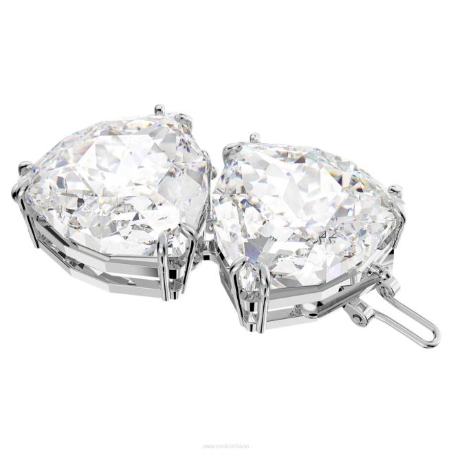 Swarovski DV4B1121 gioielleria taglio trilliant, bianco, placcato rodio estensore millenario