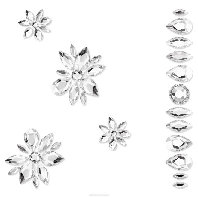 Swarovski DV4B1489 gioielleria tagli misti, bianco set di gioielli per il corpo