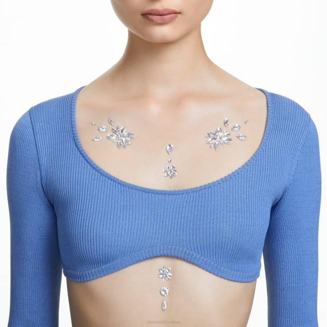 Swarovski DV4B1489 gioielleria tagli misti, bianco set di gioielli per il corpo