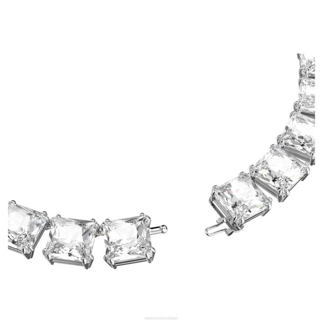 Swarovski DV4B378 gioielleria tagli misti, bianchi, rodiati insieme di millenni