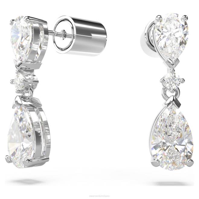 Swarovski DV4B397 gioielleria tagli misti, bianchi, rodiati set di mesmera