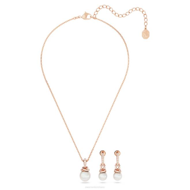 Swarovski DV4B398 gioielleria bianco, placcato color oro rosa originariamente impostato