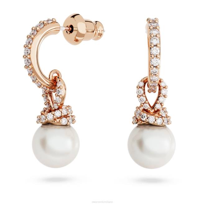 Swarovski DV4B398 gioielleria bianco, placcato color oro rosa originariamente impostato