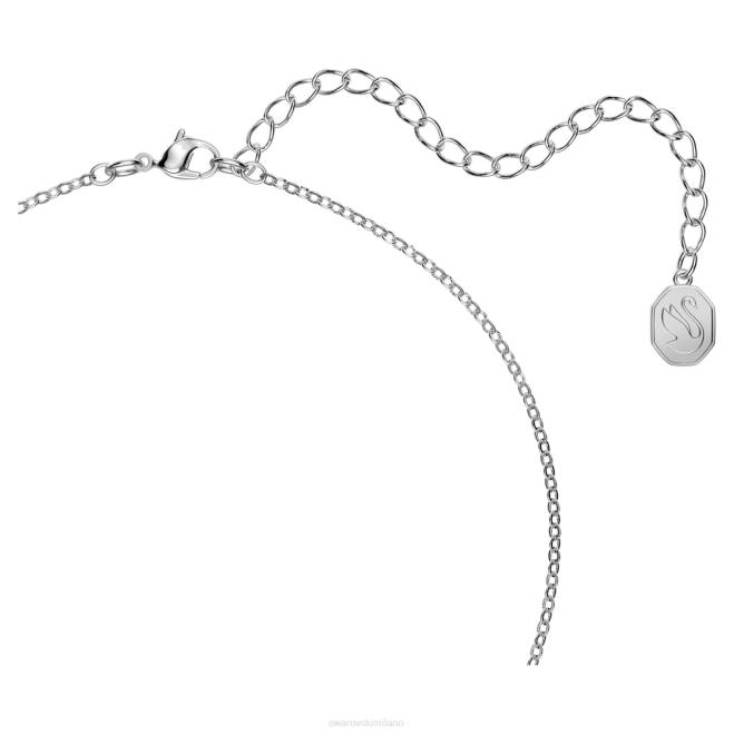 Swarovski DV4B405 gioielleria tagli misti, stella, bianco, rodiato insieme stellare