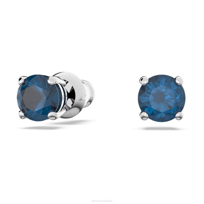 Swarovski DV4B408 gioielleria tagli misti, stella, blu, rodiato insieme stellare