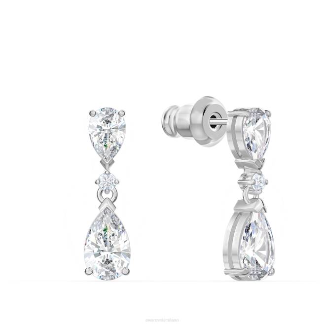 Swarovski DV4B409 gioielleria tagli misti, bianchi, rodiati set da tennis deluxe v