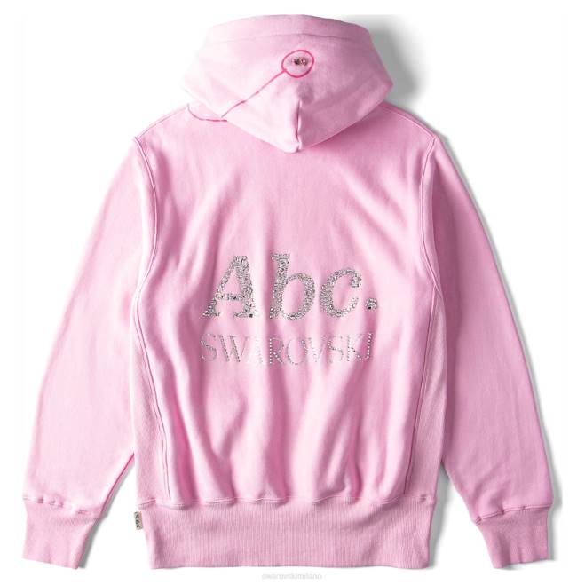 Swarovski DV4B1511 felpe con cappuccio rosa spiegazione dei fenomeni di cui sopra felpa con cappuccio