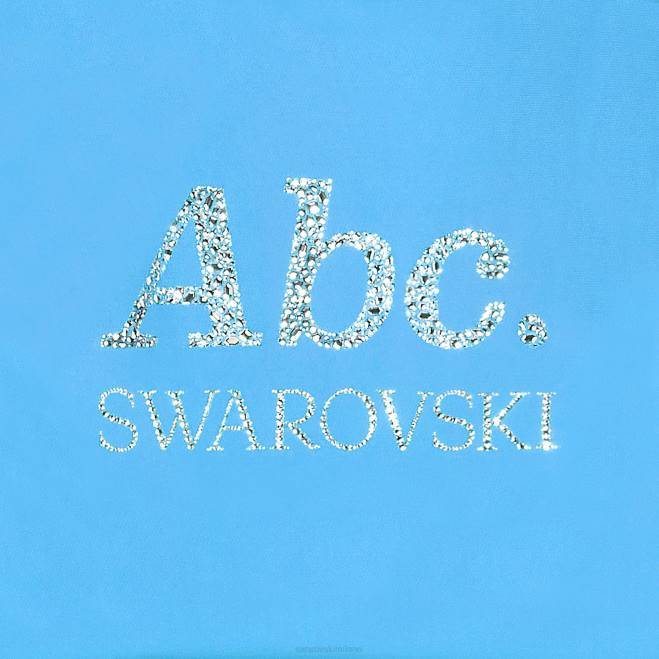Swarovski DV4B1514 felpe con cappuccio blu Felpa con cappuccio con aloni soggettivi