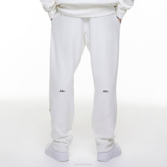 Swarovski DV4B1503 pantaloni della tuta bianco oggetti grigi spostati dai pantaloni della tuta di rifrazione