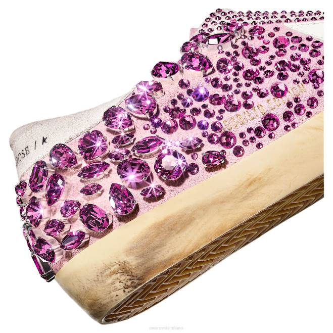 Swarovski DV4B1510 scarpe da ginnastica rosa scarpe da ginnastica super-star Golden Goose da uomo